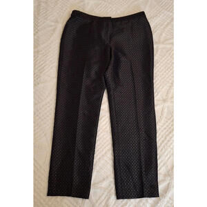 Calvin Klein Women's Size 10 Navy Blue Highline Ankle Length Pants Stretch NWT‎